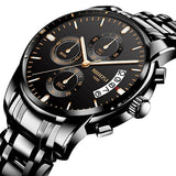 NIBOSI Luxury Brand Men Fashion Sport Watches