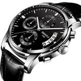 NIBOSI Luxury Brand Men Fashion Sport Watches