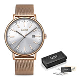 LIGE Womens Watches Top Brand Luxury