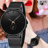 LIGE Women Watches Top Brand Luxury Ladies