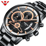 NIBOSI Rose Gold Mens Watches