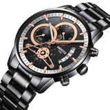 NIBOSI Rose Gold Mens Watches