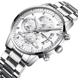 NIBOSI Rose Gold Mens Watches